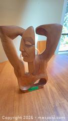 MaxSold Auction: B. F. Pearson Wood Sculpture — Abstract Human Face - Sidney (British Columbia, Canada) PARTNER MANAGED Moving Online Auction - Third Street