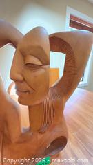 MaxSold Auction: B. F. Pearson Wood Sculpture — Abstract Human Face - Sidney (British Columbia, Canada) PARTNER MANAGED Moving Online Auction - Third Street