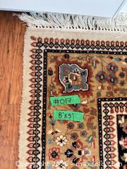 MaxSold Auction: Jordans 8' x 5' Persian Oriental Medallion Floral Rug - Sidney (British Columbia, Canada) PARTNER MANAGED Moving Online Auction - Third Street