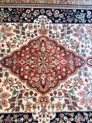 MaxSold Auction: Jordans 8' x 5' Persian Oriental Medallion Floral Rug - Sidney (British Columbia, Canada) PARTNER MANAGED Moving Online Auction - Third Street