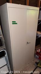 MaxSold Auction: Metal storage cabinet  - Sidney (British Columbia, Canada) PARTNER MANAGED Moving Online Auction - Third Street