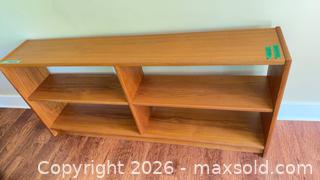 MaxSold Auction: Mid-Century Modern teak veneer Bookcase, 3-Tier - Sidney (British Columbia, Canada) PARTNER MANAGED Moving Online Auction - Third Street