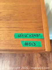 MaxSold Auction: Teak Veneer Wood Bookcase - Sidney (British Columbia, Canada) PARTNER MANAGED Moving Online Auction - Third Street