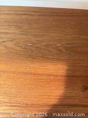 MaxSold Auction: Teak Veneer Wood Bookcase - Sidney (British Columbia, Canada) PARTNER MANAGED Moving Online Auction - Third Street