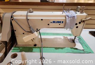 MaxSold Auction: Juki Industrial / Commercial Sewing Machine with Table D - Toronto (Ontario, Canada) Commercial Liquidation Online Auction - Yonge Street