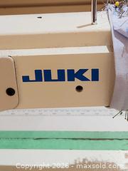 MaxSold Auction: Juki Industrial / Commercial Sewing Machine with Table D - Toronto (Ontario, Canada) Commercial Liquidation Online Auction - Yonge Street