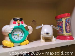 MaxSold Auction: Collectibles: Novelty Clocks, Bobblehead, Tootsie Bank, and more - Belmont (Massachusetts, USA) PARTNER MANAGED Estate Sale Online Auction - Saint James Court