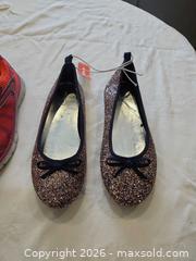 MaxSold Auction: Gears Sneakers & Joe Fresh Glitter Flats, Size US 4 - Toronto (Ontario, Canada) SELLER MANAGED Downsizing Online Auction - Fisherville Road