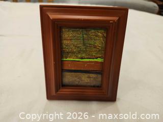 MaxSold Auction: Lisa Carney (Asil) Original Mixed-Media Painting on Canvas, 2.5x3.5 in - Toronto (Ontario, Canada) SELLER MANAGED Downsizing Online Auction - Fisherville Road