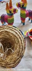 MaxSold Auction: Little Mexico, Straw Sombrero, 2 Donkey Mini Piñatas & Paper Honeycomb Decor - Toronto (Ontario, Canada) SELLER MANAGED Downsizing Online Auction - Fisherville Road