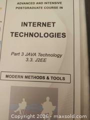 MaxSold Auction: Lot of Modern Methods & Tools Booklets: Internet, SQA, DB, Java - Toronto (Ontario, Canada) SELLER MANAGED Downsizing Online Auction - Fisherville Road