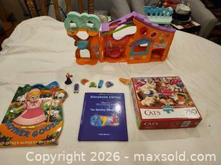 MaxSold Auction: Mixed Lot: Littlest Pet Shop Playset, Books & 750-piece Puzzle - Toronto (Ontario, Canada) SELLER MANAGED Downsizing Online Auction - Fisherville Road