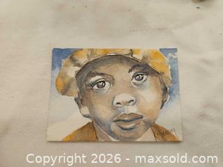 MaxSold Auction: Mixed Lot: Two Dolls, Original Signed Watercolor by K. Morrison - Toronto (Ontario, Canada) SELLER MANAGED Downsizing Online Auction - Fisherville Road