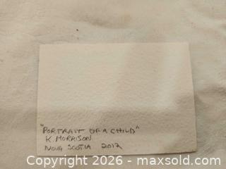 MaxSold Auction: Mixed Lot: Two Dolls, Original Signed Watercolor by K. Morrison - Toronto (Ontario, Canada) SELLER MANAGED Downsizing Online Auction - Fisherville Road