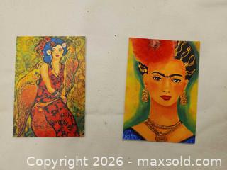 MaxSold Auction: Pair of Portrait & Floral Mini Arts - Toronto (Ontario, Canada) SELLER MANAGED Downsizing Online Auction - Fisherville Road