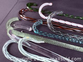 MaxSold Auction: Hand Blown Glass Walking Canes - Oakville (Ontario, Canada) PARTNER MANAGED Estate Sale Online Auction - Lakeshore Road West