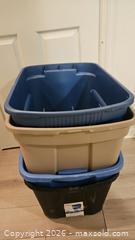 MaxSold Auction: Lot Of Assorted Storage Bins - Riverview (Florida, USA) SELLER MANAGED Downsizing Online Auction -  Holly Heath Drive