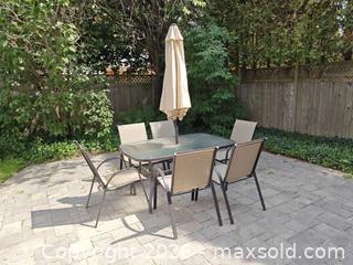 MaxSold Auction: Complete Patio set  - Ottawa (Ontario, Canada) SELLER MANAGED Moving Online Auction -  Keys Way
