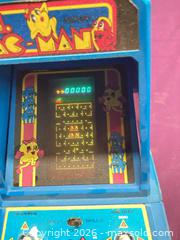 MaxSold Auction: Coleco Ms. Pac-Man Tabletop Arcade (1980s) - Ottawa (Ontario, Canada) SELLER MANAGED Downsizing Online Auction - Birchfield