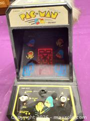 MaxSold Auction: Coleco/Midway Pac-Van Tabletop Handheld Arcade Game - Ottawa (Ontario, Canada) SELLER MANAGED Downsizing Online Auction - Birchfield