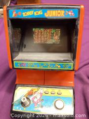 MaxSold Auction: Nintendo Donkey Kong Junior Tabletop Mini Arcade (Orange/Black) - Ottawa (Ontario, Canada) SELLER MANAGED Downsizing Online Auction - Birchfield