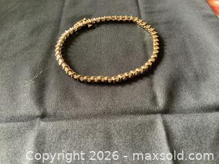 MaxSold Auction: 10K Solid Gold Diamond Bracelet, Approximately 7 inches - Toronto (Ontario, Canada) PARTNER MANAGED Downsizing Online Auction - Norris Place