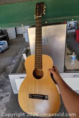 MaxSold Auction: 1960's Harmony Custom Built Classical Acoustic Guitar  - East Cocalico Township (Pennsylvania, USA) SELLER MANAGED Downsizing Online Auction -  Stevens Road