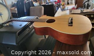 MaxSold Auction: 1960's Harmony Custom Built Classical Acoustic Guitar  - East Cocalico Township (Pennsylvania, USA) SELLER MANAGED Downsizing Online Auction -  Stevens Road