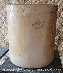 MaxSold Auction: Antique Robinson Ransbottom 5-Gallon Stoneware Crock - East Cocalico Township (Pennsylvania, USA) SELLER MANAGED Downsizing Online Auction -  Stevens Road