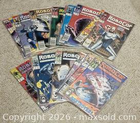 MaxSold Auction: Vintage 1987 RoboCop Marvel Comics Book Lot (issues #1-19) - East Cocalico Township (Pennsylvania, USA) SELLER MANAGED Downsizing Online Auction -  Stevens Road