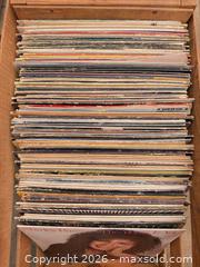 MaxSold Auction: Lot of 12" LP Vinyl Records with Wood Crate - Pasadena (California, USA) PARTNER MANAGED Estate Sale Online Auction - N. Pasadena Avenue