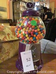 MaxSold Auction: Yahoo Purple Gumball Machine Small Tabletop - Pasadena (California, USA) PARTNER MANAGED Estate Sale Online Auction - N. Pasadena Avenue