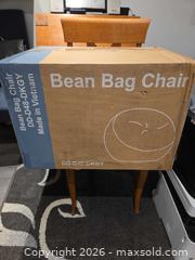 MaxSold Auction: BNIB Adult Bean Bag Chair - Toronto (Ontario, Canada) SELLER MANAGED Downsizing Online Auction -  Almore Avenue