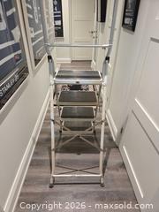 MaxSold Auction: Steel 4 Step Folding Ladder - Toronto (Ontario, Canada) SELLER MANAGED Downsizing Online Auction -  Almore Avenue