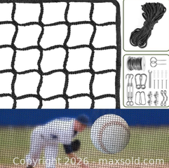 MaxSold Auction: 10x15 ft Black Nylon Sports Net, Multi-Sport Backstop - Bradford West Gwillimbury (Ontario, Canada) PARTNER MANAGED Downsizing Online Auction - Downy Emerald Drive