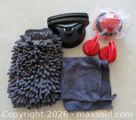 MaxSold Auction: Automotive Suction Dent Puller Kit with Microfiber Mitt & Pads - Bradford West Gwillimbury (Ontario, Canada) PARTNER MANAGED Downsizing Online Auction - Downy Emerald Drive