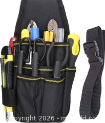 MaxSold Auction: Black Nylon/Polyester Tool Pouch with Buckle & Removable Strap - Bradford West Gwillimbury (Ontario, Canada) PARTNER MANAGED Downsizing Online Auction - Downy Emerald Drive