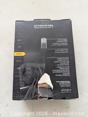 MaxSold Auction: NXT Technologies Cat6 Ethernet Cable 25 ft RJ45 Black - Bradford West Gwillimbury (Ontario, Canada) PARTNER MANAGED Downsizing Online Auction - Downy Emerald Drive
