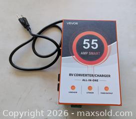 MaxSold Auction: Vevor SBC-55A 55A RV Converter / Battery Charger - Bradford West Gwillimbury (Ontario, Canada) PARTNER MANAGED Downsizing Online Auction - Downy Emerald Drive