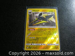MaxSold Auction: Vikavolt 52/149 SM Base Set Pokemon Reverse Holo  - Bradford West Gwillimbury (Ontario, Canada) PARTNER MANAGED Downsizing Online Auction - Downy Emerald Drive