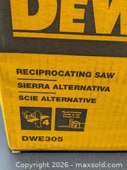 MaxSold Auction: NEW Dewalt Reciprocating Saw DWE305 - Cobourg (Ontario, Canada) SELLER MANAGED Downsizing Online Auction - Division