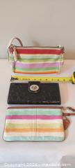 MaxSold Auction: Coach Lot: Small Shoulder Bag, Wristlet & Wallet - Toronto (Ontario, Canada) SELLER MANAGED Moving Online Auction - Herne Hill