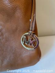 MaxSold Auction: Michael Kors Brown Cognac Leather Shoulder Hobo Bag - Toronto (Ontario, Canada) SELLER MANAGED Moving Online Auction - Herne Hill
