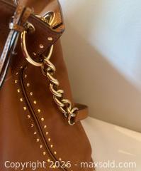 MaxSold Auction: Michael Kors Brown Cognac Leather Shoulder Hobo Bag - Toronto (Ontario, Canada) SELLER MANAGED Moving Online Auction - Herne Hill