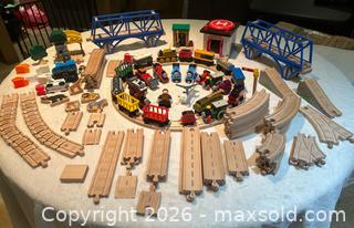 MaxSold Auction: Thomas & Friends Wooden Railway Toy Train Set, Mixed Brands - Toronto (Ontario, Canada) SELLER MANAGED Moving Online Auction - Herne Hill