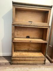 MaxSold Auction: Macey Oak 3-Section Stacking Barrister Bookcase - Surrey (British Columbia, Canada) SELLER MANAGED Estate Sale Online Auction -  121 Street