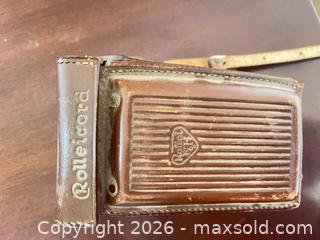 MaxSold Auction: Rolleicord Twin-Lens Reflex Camera, Schneider-Kreuznach 75mm; Made in Germany - Surrey (British Columbia, Canada) SELLER MANAGED Estate Sale Online Auction -  121 Street