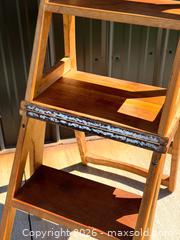 MaxSold Auction: Antique Maple Metamorphic Library Chair - Hamilton (Ontario, Canada) SELLER MANAGED Estate Sale Online Auction - Gertrude Street