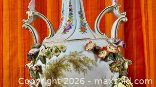 MaxSold Auction: Antique Porcelain Sevres Style Lamp - Hamilton (Ontario, Canada) SELLER MANAGED Estate Sale Online Auction - Gertrude Street