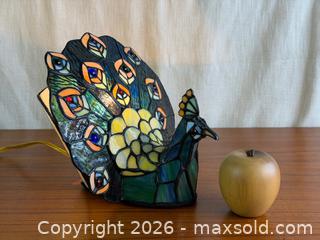 MaxSold Auction: Tiffany Style PEACOCK Table Lamp - Hamilton (Ontario, Canada) SELLER MANAGED Estate Sale Online Auction - Gertrude Street